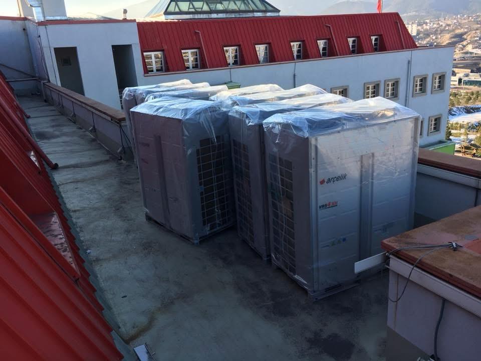 Karabük Üniversitesi İİBF Binası Havalandırma ve Soğutma Sistemleri