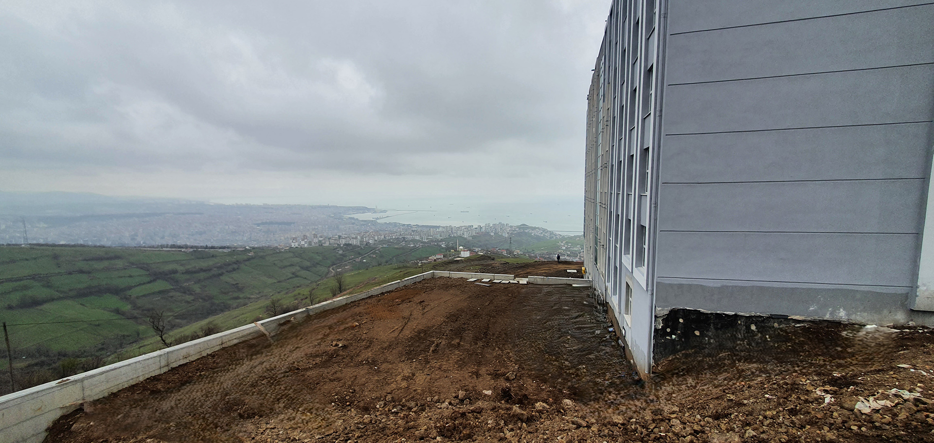 Samsun Üniversitesi Öğrenci Yurdu Güçlendirme ve Tamamlama Yapım işi