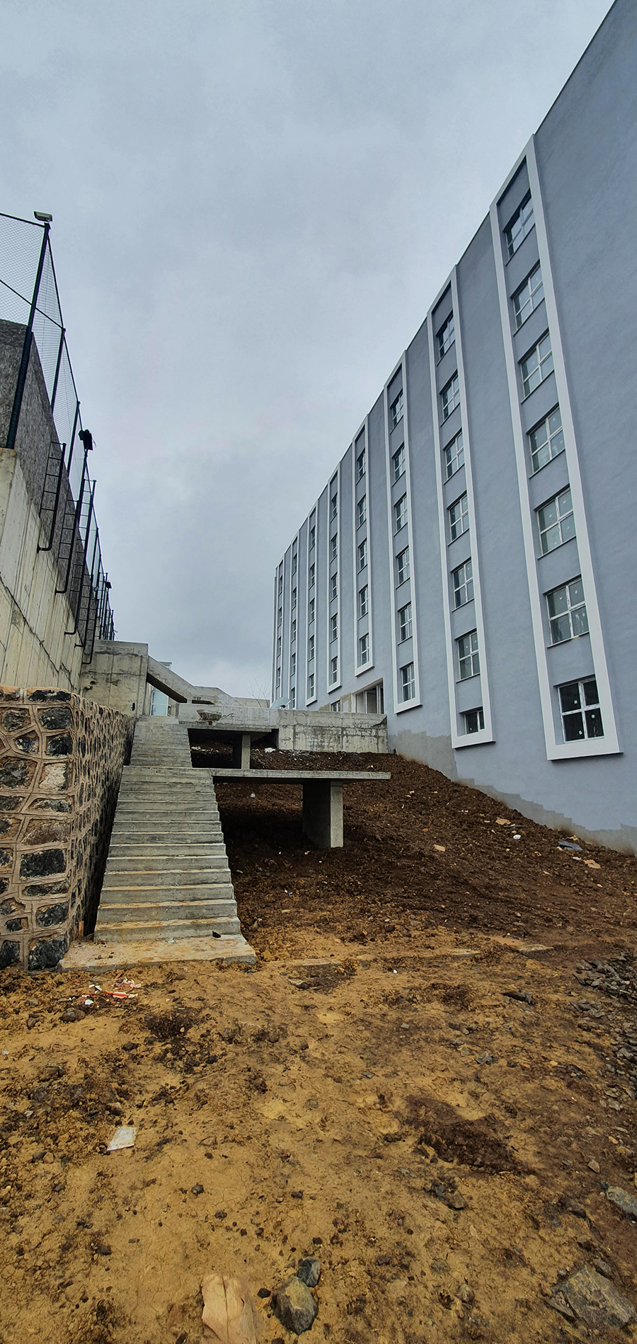 Samsun Üniversitesi Öğrenci Yurdu Güçlendirme ve Tamamlama Yapım işi