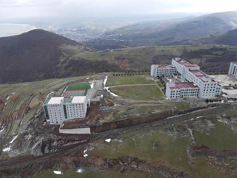 Samsun Üniversitesi Öğrenci Yurdu Güçlendirme ve Tamamlama Yapım işi